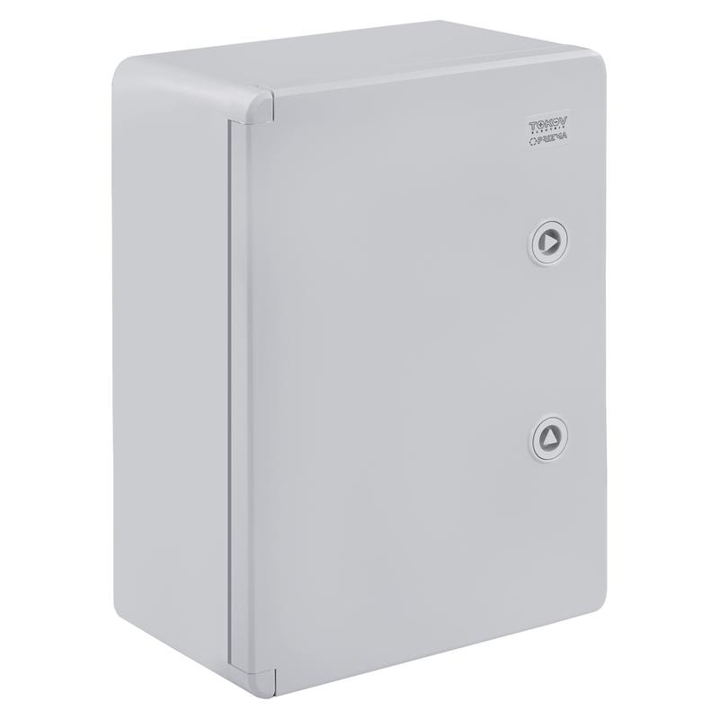 Корпус ударопрочный ЩМПп 350х250х150 IK10 IP65 АБС пластик PRIZMA TOKOV ELECTRIC TKE-PZ-PB02-IK10-IP65