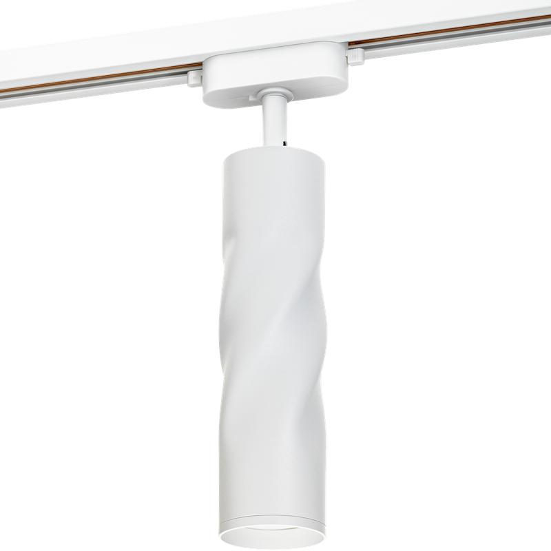 Светильник трековый поворотный ARTLINE 55х55х200 GU10 230В алюм. 2.6кв.м бел Ritter 59931 3