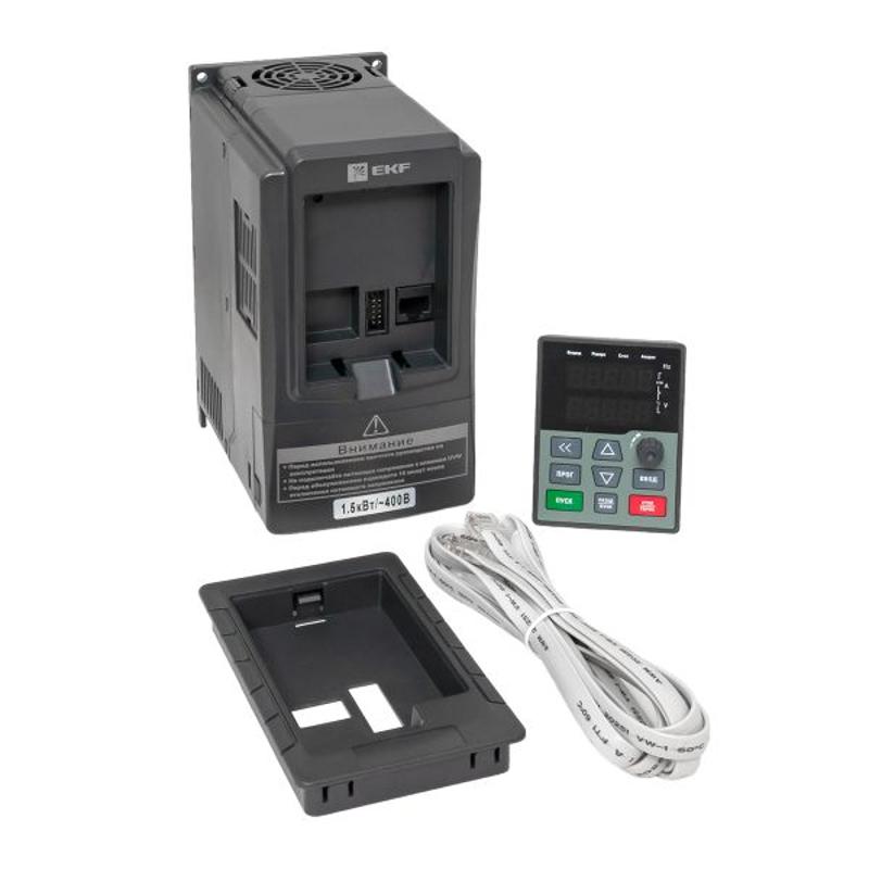 Преобразователь частоты 1,5/2,2кВт 3х400В VECTOR-100 EKF PROxima | VT100-1R5-3B | EKF