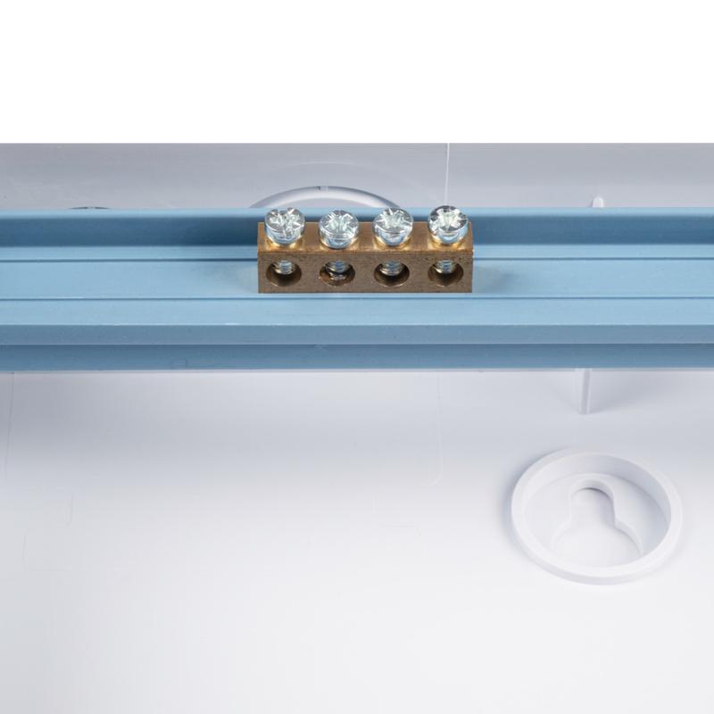 Бокс модульный накладной PDB/W 1008 WH (ЩРН-П- 8) IP41 пластик. Pro JazzWay 5071667