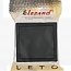 Выключатель 1-кл. ОП LETO черн. бархат LEZARD 752-4200-100