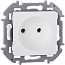 Розетка 1-м СП Inspiria 16А IP20 250В 2P механизм бел. IEK 673710