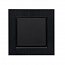 Выключатель 1-клав. Karea LINE STAR чер. Makel 86054001