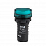 Лампа светодиодная OptiSignal Compact D22 С7-L-F3 зел. 110В AC/DC XB7EV03GP КЭАЗ 362154