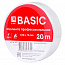 Изолента класс А 0.18х19мм (рул.20м) бел. EKF plc-iz-a-w