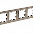 Рамка 4-м AtlasDesign Nature стекло шампань SE ATN320504