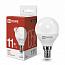 Лампа светодиодная LED-ШАР-VC 11Вт шар 4000К нейтр. бел. E14 1050лм 230В IN HOME 4690612020594