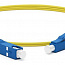 Патч-корд FC-S2-9-LC/UR-SC/UR-H-1M-LSZH-YL волоконно-оптический (шнур) SM 9/125 (OS2) LC/UPC-SC/UPC simplex LSZH 1м Hyperline 242784