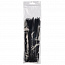 Хомут кабельный PCT 2.5х200-100BL 2.5х200 PA6.6 черн.(уп.100шт) JazzWay 5054394