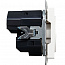 Розетка BRITE РЮш10-2-БрБ 16А с USB A+A 3.1А с заземл. защ. шторки механизм бел. IEK BR-R14-16-U21-D31-K01