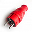 Вилка прямая 16А IP44 красн. КОСМОС VKsm-Z-IP(R)16A