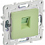 Розетка компьютерная RJ45 кат.6 SKANDY SK-K02G мятный IEK SK-K10-2-K06