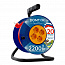 Удлинитель на катушке 4х20м с заземл. 10А IP20 2.2кВт ПВС 3х1 DOMTOK 2441
