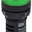 Лампа светосигнальная AD22DS d22мм 230В AC/DC зел. KARAT IEK BLS10-ADDS-230-K06