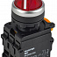 Переключатель 2 полож. 1НО+1НЗ с подсветкой красн. MASTER IEK MI-SW60-11XD-3-14-2-K04