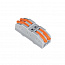 Клемма монтажная СМК PTC-2P 4222 BL/4 450В 32А 0.08-2.5(4.0)кв.мм JazzWay 5073685