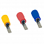 Наконечник штыревой плоский НШпИ OptiKit T-Shp-PVC-4.0-6.0 (уп.100шт) КЭАЗ 278023