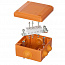 Коробка FS 100х100х50мм IP55 5п 450В 20А 10кв.мм с каб вводами и клеммниками пластик. FSB11510 DKC