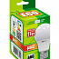 Лампа светодиодная PLED-ECO 11Вт A60 грушевидная 4000К нейтр. бел. E27 840лм 220В JazzWay 1033215