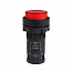 Кнопка с подсветкой OptiSignal Compact D22 С7-PL-M410 красн. 1НО 230В AC XB7NW34M1 КЭАЗ 362101