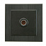 Розетка TV проходная Karea LINE STAR чер. Makel 86054007