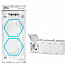 Розетка 3-м ОП Dita 16А IP54 250В с заземл. с крышкой бел. TOKOV ELECTRIC TKL-DT-R3Z-C01-IP54