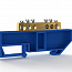 Шина нулевая на DIN-изоляторе 6х9мм 6 отвер. латунь TOKOV ELECTRIC TKE-BCB-69-6-DIN/N