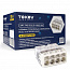 Клемма строительно-монтажная СМК 2273-208 EU2.5 418 8-проводная прозр. TOKOV ELECTRIC TKE-EU2.5-418/C100