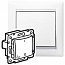 Valena Белый Выключатель 1-клавишный 2-х полюсный IP44 | 770092 | Legrand