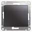 Переключатель перекрестный 1-кл. СП Glossa 10А IP20 (сх. 7) 10AX механизм графит SE GSL001371