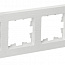 Рамка 4-м BRITE РУ-4-Бр бел. рифленый IEK BR-M42-51-K01
