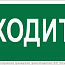 Знак безопасности NPU-2110.EC08 "Входите" Белый свет a18743