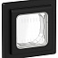 Рамка 1-м СП FLITE Рпро-1-55-ФлЧ IP55 черн. IEK FI-M10-32-55-K02