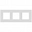 Рамка 3-м Elegance 14-5013-01М Classic для розеток и выключателей матов. бел. Эра Б0065826