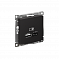 Розетка USB AtlasDesign тип A+C 45Вт QC PD высокоскор. ЗУ механизм карбон SE ATN001029