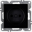 Розетка 1-м СП LAVIN/KAREN 16А IP20 без заземл. механизм черн. ARVIA 50 07 2000 215