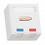 Розетка 2 порта кат.6 (класс E) 250МГц RJ45/8P8C FT-TOOL/110/KRONE T568A/B неэкран. со шторками бел. NIKOMAX NMC-WO2UE2-FT-ST-WT