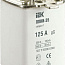 Вставка плавкая ППНИ-35 125А габарит 1 IEK DPP30-125