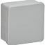 Коробка распаячная ОП КМ42455 100х100х50мм IP67 8 вводов сер. IEK UKO21-100-100-050-K41-66