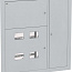 Щит этажный ЩЭ-4-1 36 IP31 УХЛ3 IEK MKM42-04-31
