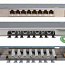 Патч-панель PPHD-19-24-8P8C-C6-SH-110D высокой плотн. 19 дюйм 0.5U 24 порта RJ45 кат. 6 Dual IDC экран. Hyperline 46091