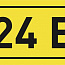 Наклейка "24В" 10х15мм EKF an-2-03