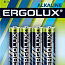Элемент питания алкалиновый AA/LR6 1.5В Alkaline BL-4 (блист.4шт) Ergolux 11748