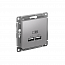 Розетка USB AtlasDesign тип A+A 5В 1х2.1А 2х1.05А механизм алюм. SE ATN000333