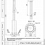 Опора ОГСф-0.7-10.0(90)(Д495-420-8х30)-01-ц Пересвет 00-021862