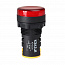 Лампа AD22DS(LED) матрица 22мм 24В AC/DC крас. КЭАЗ 303939