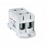 Клемма силовая вводная двойн. КСВ 16-95кв.мм сер. EKF plc-kvs2-16-95-grey