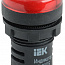 Лампа AD22DS(LED)матрица d22мм красный 110В AC/DC   | BLS10-ADDS-110-K04 | IEK